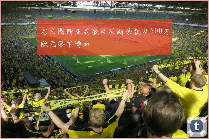 尤文图斯正式激活买断条款以500万欧元签下博加